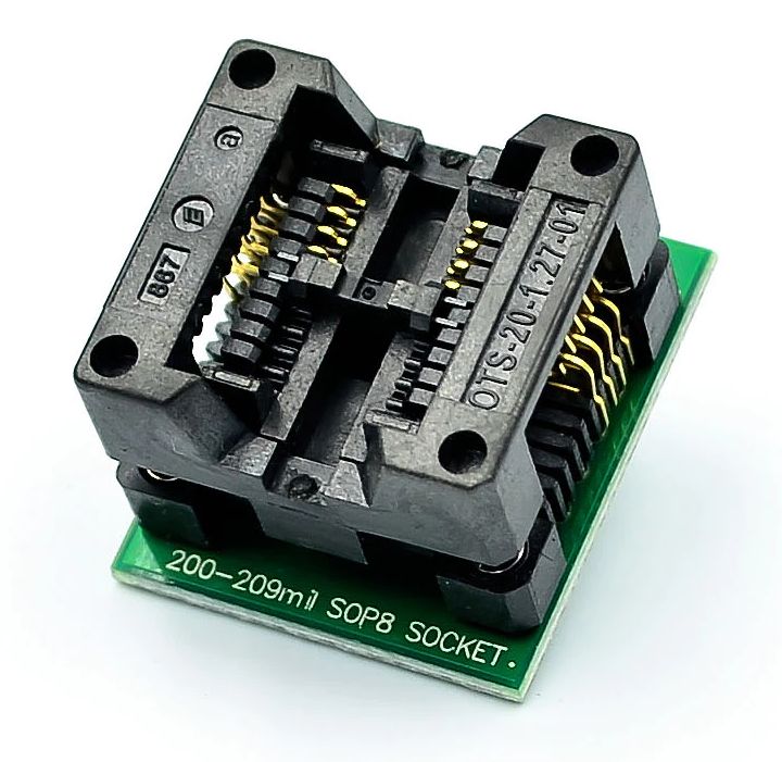 IC Programmer Adapter Socket SOP-8 200mil naar DIP-8 02